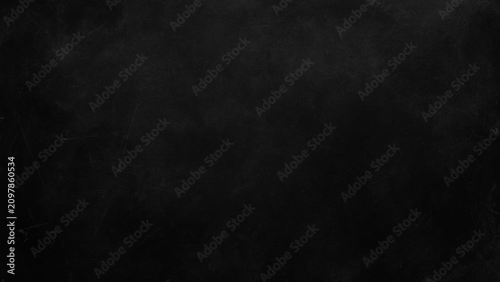 Fototapeta premium Dark textured surface with scratches and marks on a black background