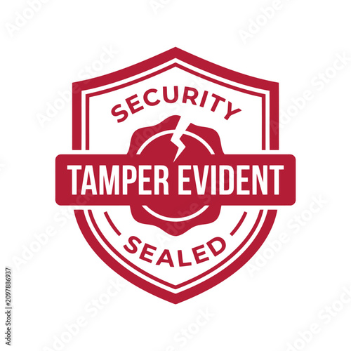 Photos Tamper evident security seal icon