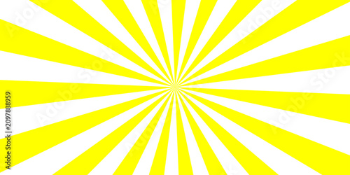 Konstfotografi Retro yellow and gray abstract explosion vintage ray sunrise star sunbeam texture background