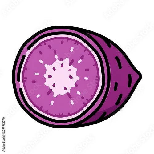 Abstract purple floral pattern design texture.
