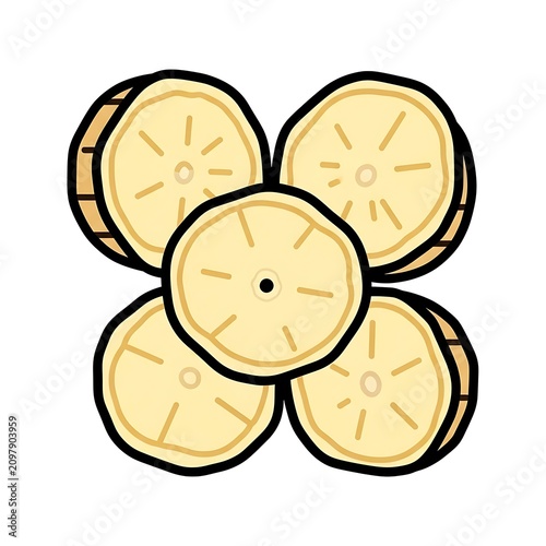 Golden yellow smiley face emoticon icon.