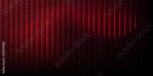 Foto Abstract red background futuristic geometri glassy