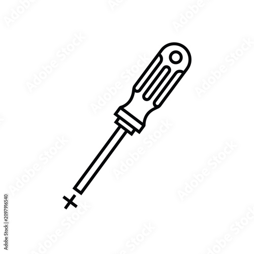 Minimal Hand Tools Vector Sketch Set – Simple Black Outline Industrial Equipment Collection