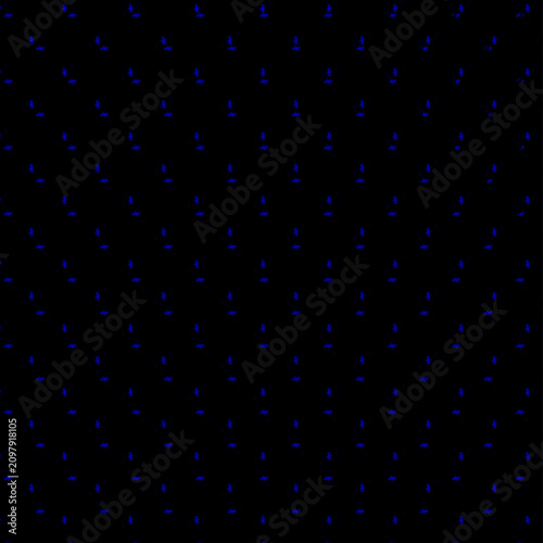 Dark blue geometric pattern background vector