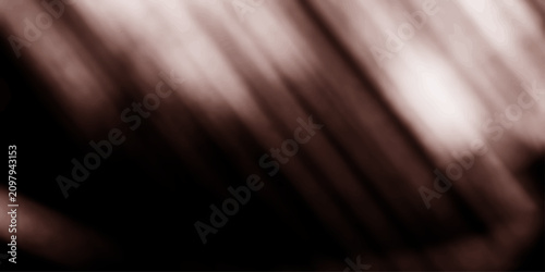 Bild auf Leinwand Abstract light and shadow play in warm sepia tones, creating a dramatic and moody atmosphere with diagonal lines of illumination cutting through darkness