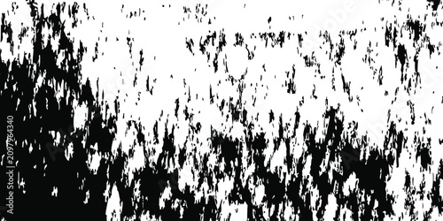 Canvastavla Grunge Distressed Peeling Paint Texture On Wall Abstract Black And White Backgro