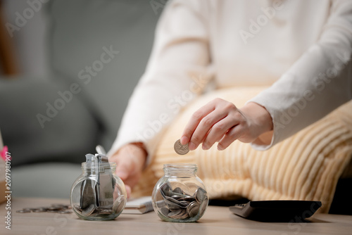 Foto Saving money concept