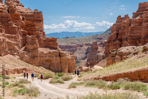 Photography Charyn Canyon in the Ili Valley in Kazakhstan