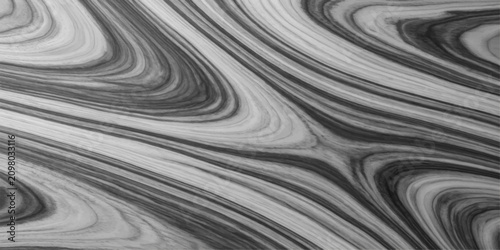 Принти на полотні Abstract flowing lines of black and white create a dynamic and mesmerizing pattern, suggesting fluid motion and natural textures