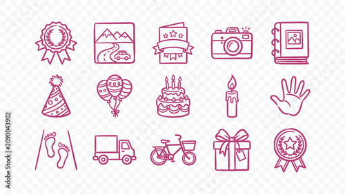Photography zen nature and spiritual peace doodle handmade ink scribble flat line art vector