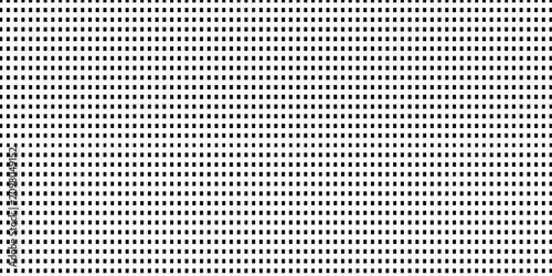 Black square grid pattern. Seamless geometric texture for modern graphic design and digital backgrounds.