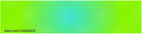 Vibrant lime green halftone background, neon gradient banner with white dot pattern, modern pop art vector texture for web headers and social media