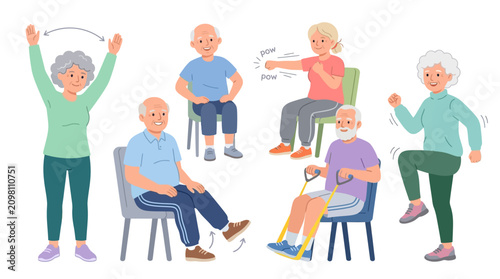 Engaging elderly community in physical activities and social interaction for improved well-being and vitality