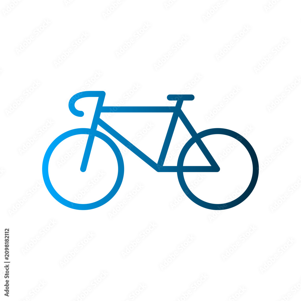 Obraz premium Bicycle icon design template
