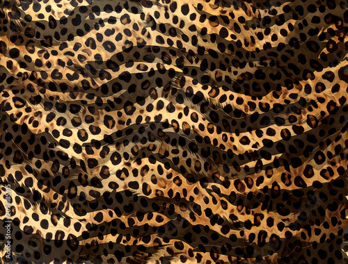 abstract leopard print texture design	