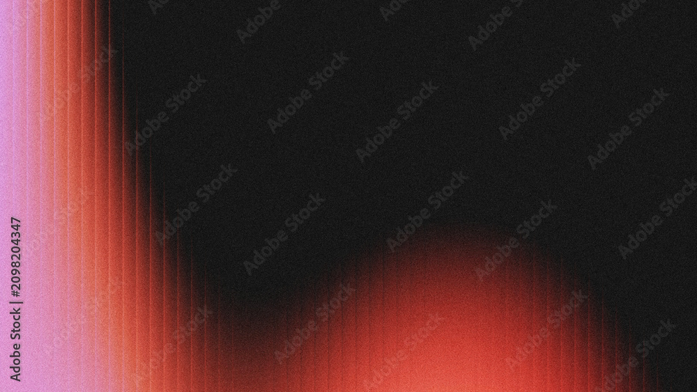 Fotografie Minimal dark textured abstract backdrop featuring vertical streaked gradient light