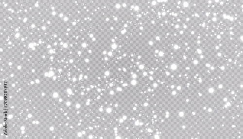 Beautiful transparent sparkle pattern with tiny white dots scattered evenly across clear background