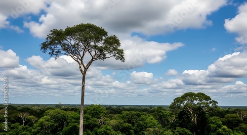 tree on the hill