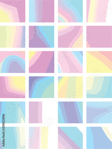 Abstract soft pastel color ...