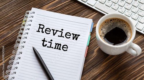 Review Time: A notebook wit...