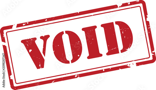 void red square grunge stamp isolated on white background