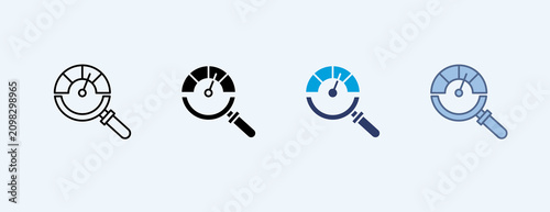 Performance Multiple Icon Illustration Vector