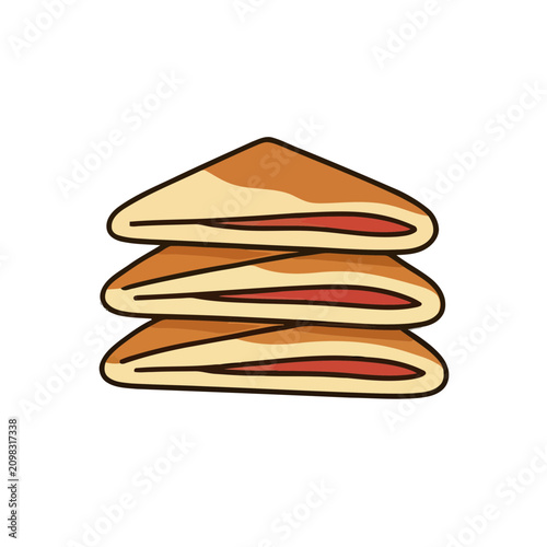 Bakery Food Flat SVG Icon