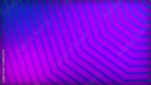 Abstract Gradient Waves Background - Blue Purple Pink Flowing Lines