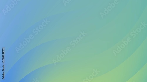 Abstract Gradient Waves Blue Green Flowing Background Motion
