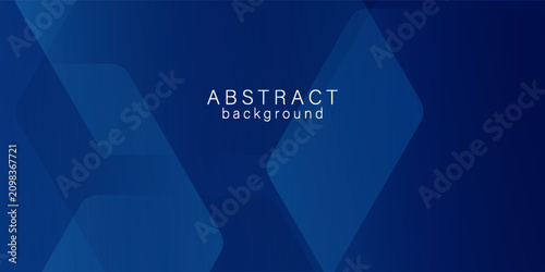 Abstract blue background with elegant and modern geometric shapes pattern. modern blue background with subtle hexagon shapes. simple design.