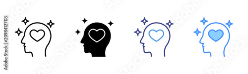 Canvastavla Reflection Icon Set Multiple Style Collection