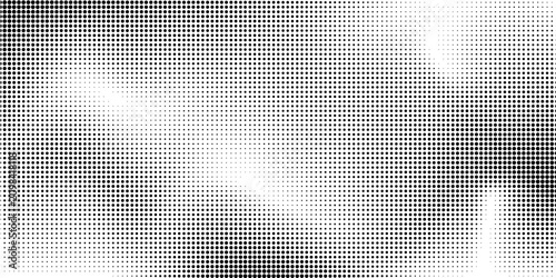 Cuadro en lienzo Halftone faded gradient texture