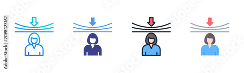Resilience Icon Set Multiple Style Collection