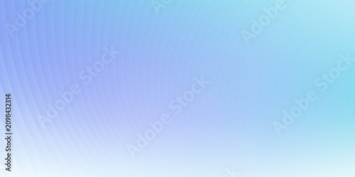 Bild auf Leinwand Soft glass ripple gradient in icy pale blue and lavender hues
