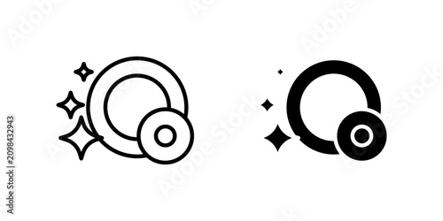Canvastavla Shiny Clean Plates dual style icon set