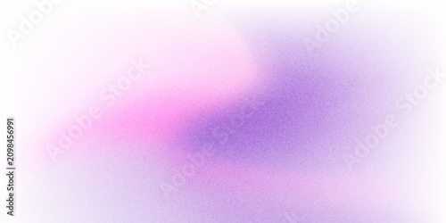 Abstract gradient shape with noise, pink and purple blurred grainy color gradation, vibrant design element eps10