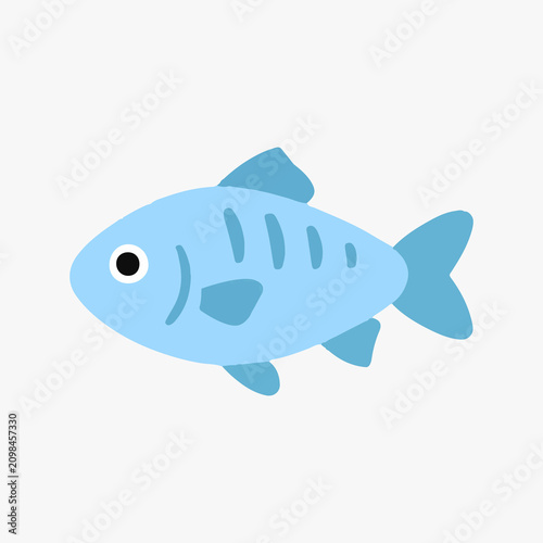 Decorative Fish Vector Clipart