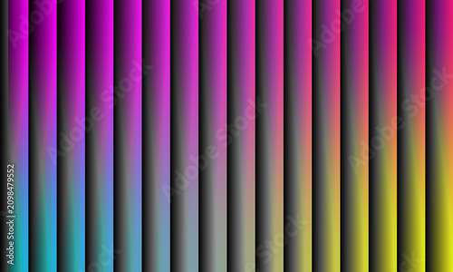 Multicolor Vertical Gradient Bars Background