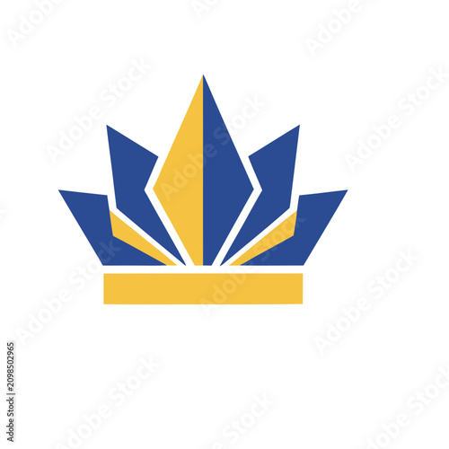 Abstract Crown Logo