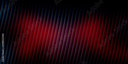 Diagonal dark red metallic stripes background with subtle blue rim lighting atmosphere.