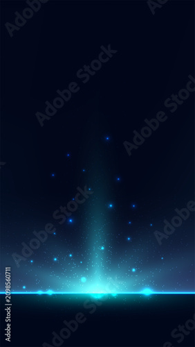 abstract magical cosmic ene...