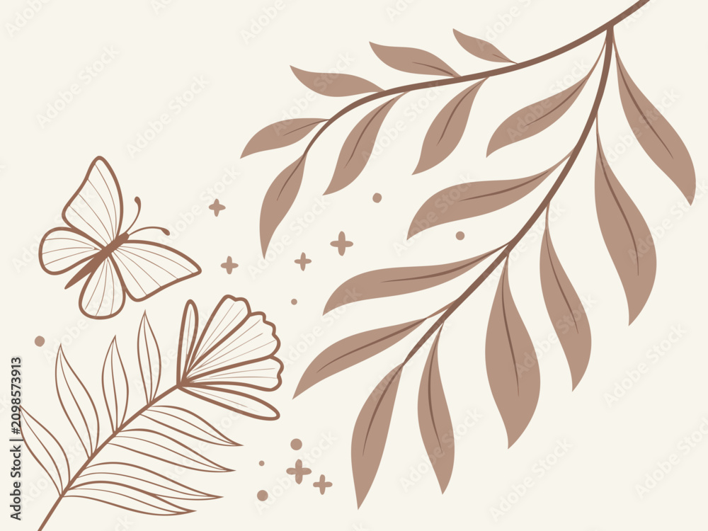Fototapeta premium autumn leaves background