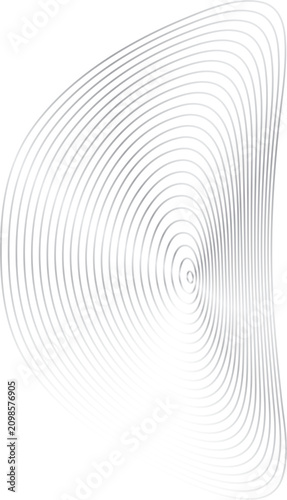 Circle dynamic with metallic glowing.  Modern silver gradient, banner, symbol