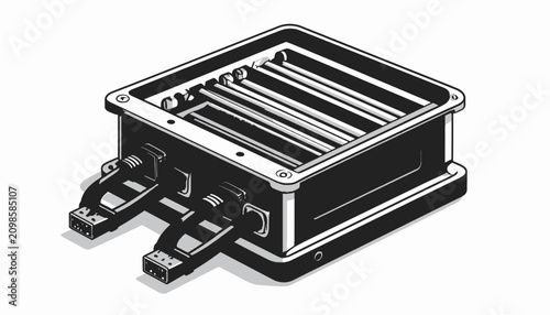 Electric Waffle Maker Appliance Kitchen.