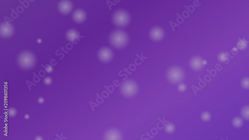 Tableau sur toile Soft purple background with bokeh light orbs floating in the air