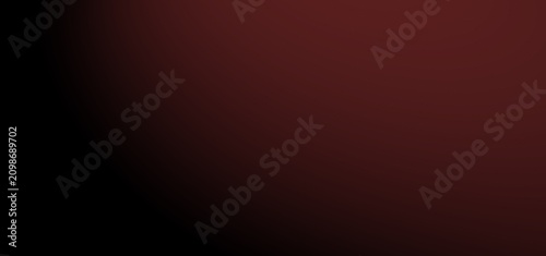 Schilderij op canvas Minimalist red landscape with lone tree in misty atmosphere