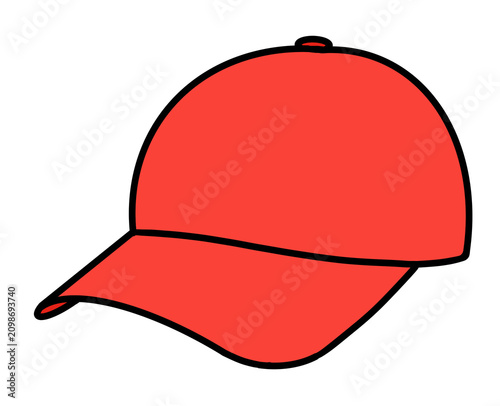 baseball cap vector illustration
