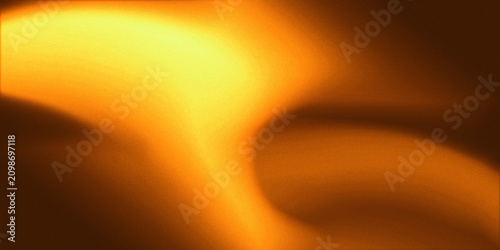 Tableau sur toile Abstract background, with smooth flowing, waves of vibrant, orange and deep, bur