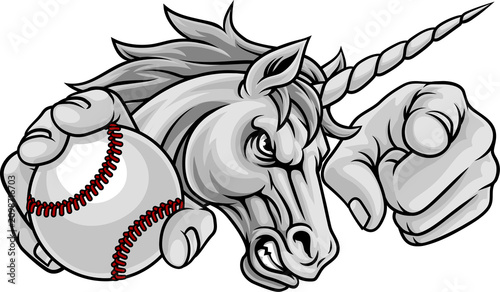 Unicorn horse mustang bronc...