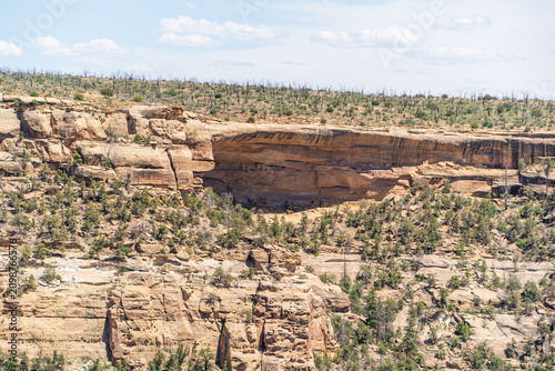 Фотография Ancestral Puebloan Cliff Dwelling in Mesa Verde National Park